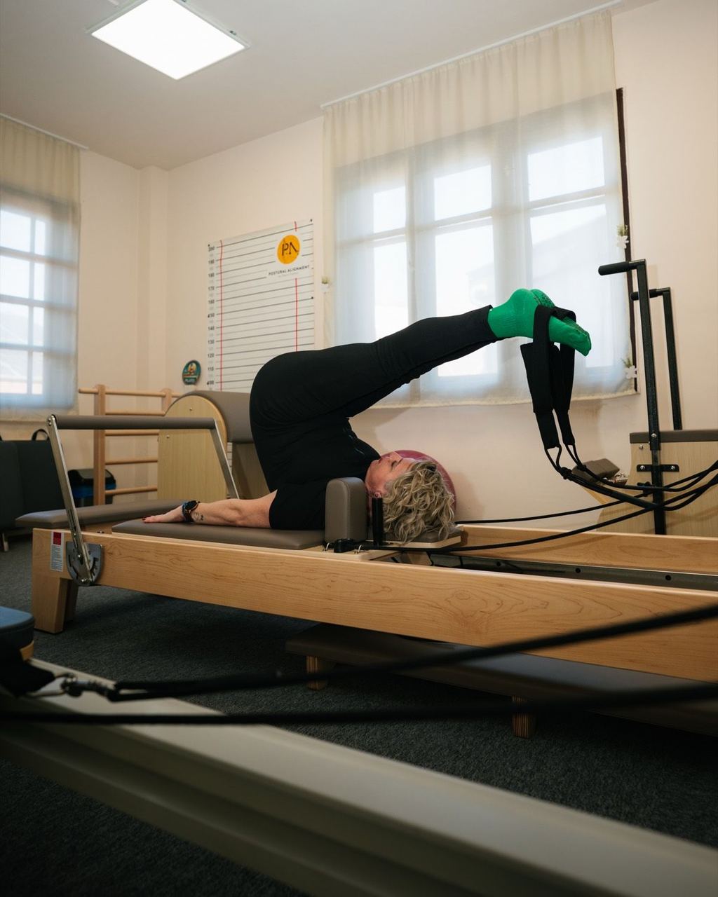 Exercițiu de amplitudine pe Reformer